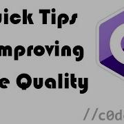 3 Quick Tips For Improving Code Quality