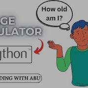 Age Calculator In Python Beginner Friendly Guide Python Simplified Complete Course