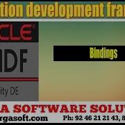 Application Development Framework ADF Bindings Part 1