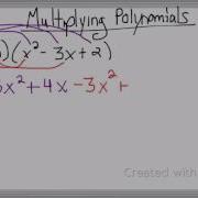 Multiplying Polynomials