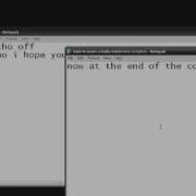 How To Make A Hello World Document In Batch Tutorial 1