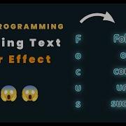 ASMR Programming CSS Amazing Text Hover Effect Text Animation CSS No Talking