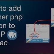 How To Add Another Php Version To Your MAMP Installation On Mac OS