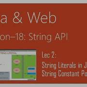 String API In Java 2 String Literals In Java String Constant Pool SCP In Java