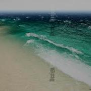 Aerial View Waves Break On Beatiful Sand Beach Animation Of Seamless Loop 4k