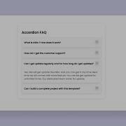 Accordion HTML CSS JavaScript Tutorial