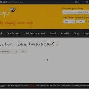 SQL Injection Blind WS SOAP Final