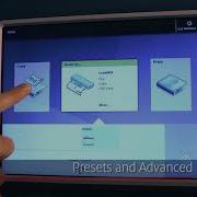 Océ ClearConnect Introduction PlotWave Wide Format Printer Intuitive User Panel
