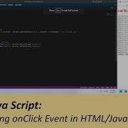 JavaScript How To Use OnClick Event Trigger In HTML And JavaScript Tutorial