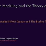 Mod10lec66 Time Sampled M M 1 Queue And The Burke S Theorem