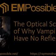 The Optical Science Of Why Vampires Have No Reflection
