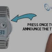 Verbalise Radio Controlled Digital Talking Watch