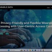 Efficient Privacy Friendly And Flexible Wearable Data Processing With User Centric Access Control
