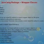 Lesson 6 Java Lang Package Wrapper Classes In Java Programming Language