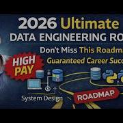 Ultimate Data Engineering Roadmap 2026 How To Crack High Paying Data Engineer Jobs Dataengineer