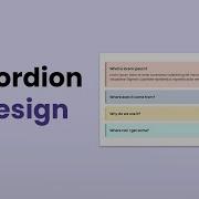 Responsive Accordion UI Design Using Html Css And Javascript