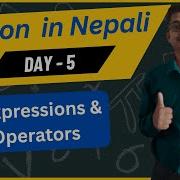 Expressions And Operators In Python Day5 Python In Nepali