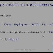 Parallel Sort External Sort Merge