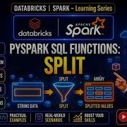 39 Databricks Spark Pyspark Functions Split