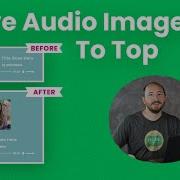 How To Move The Divi Audio Module Image To The Top