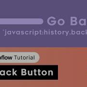 Webflow Tutorial How To Create A Simple JavaScript Back Button