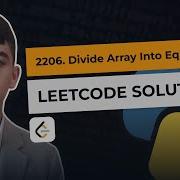 Leetcode 2206 Divide Array Into Equal Pairs Easy Python DSA Solution