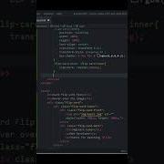 How To Create A Flip Card Using Html And Css Html Css Flip Cards Shorts