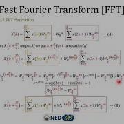 Fast Fourier Transform Derivation Radix 2 Lecture 36