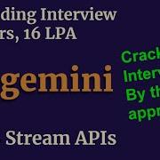 Java 8 Coding Interview L2 Capgemini Java Interview