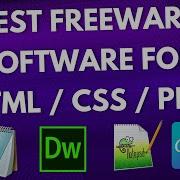 Best Freeware Web Code Software Editors For HTML CSS PHP Java Script