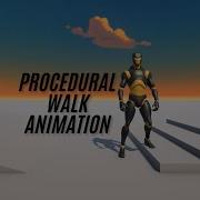 Procedural Walk Animation