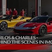 Carlos Charles Behind The Scenes In Imola