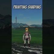 Zelda Breath Of The Wild с пользовательским целотеневым шейдингом