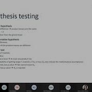 Session Fifteen Statistics And Multivariate Analysis Of Sensory Data