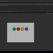 4 Shape Tween Light Display Adobe Animate Digital Student Online School