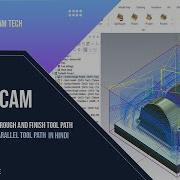 Hindi Mastercam Surface Finish Parallel Tool Path