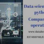 Data Science With Python Tutorial Comparison Operators Rritec Trainings