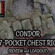 Серия экипировки Minuteman разгрузочный жилет Condor с 7 карманами