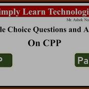 Watch Now Object Oriented Programming C MCQ Video For Online University Exam