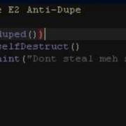 Wiremod E2 Anti Dupe