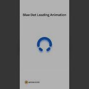 Blue Dot CSS Loading Animation Animation Css Threejs Coding Developer Loadinganimation