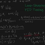 Example The Loop Shaping Based PID Tuning