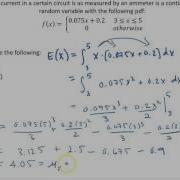 Expectation And Variance For A General Continuous Random Variable Circuit Example