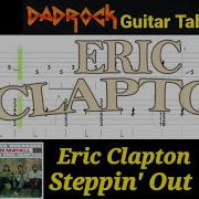 Steppin Out Eric Clapton Lead Guitar TABS Lesson