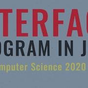 Interface In Java ISC Computer Science 2020 Theory