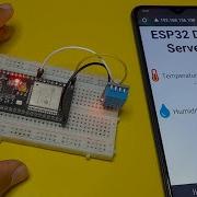 ESP32 DHT Web Server Project