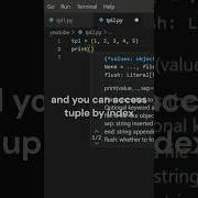 How To Access Tuple In Python Shorts Short Ytshorts
