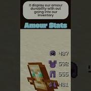 We Can See Armor Durability By Feather Client Minecraft Java Featherclient Like