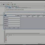 Crud With Search And Jtable