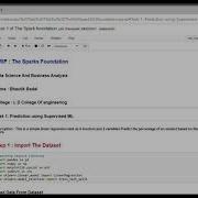 Task 1 Prediction Using Supervised Machine Learning
